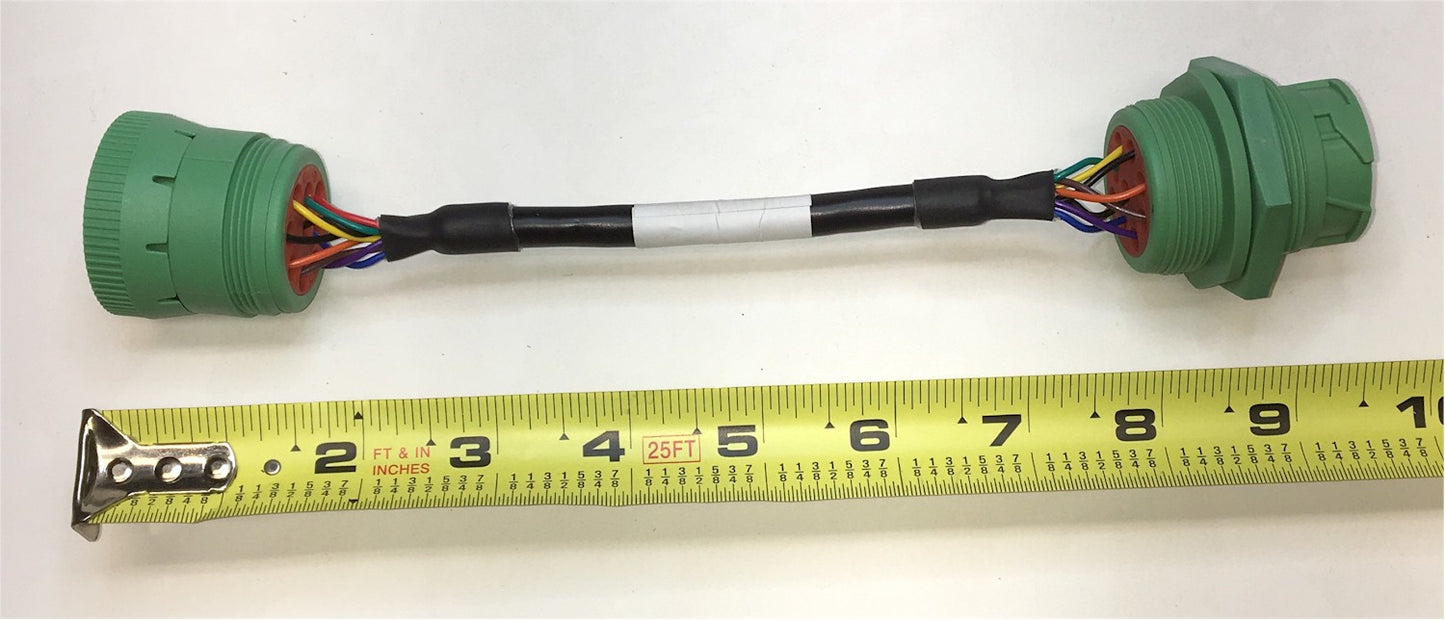 J1939 Type 2 (Green) Standard to Jam Nut Adapter