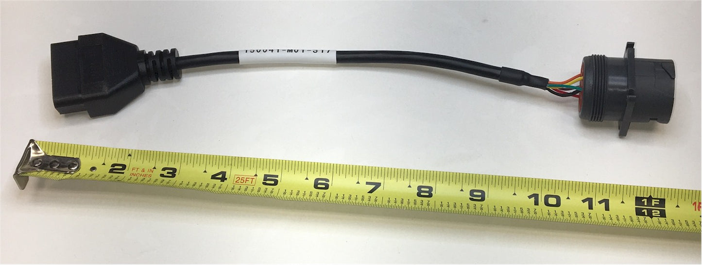 Volvo J1939 (OBD2 Style Male) to J1939 (Male) Adapter