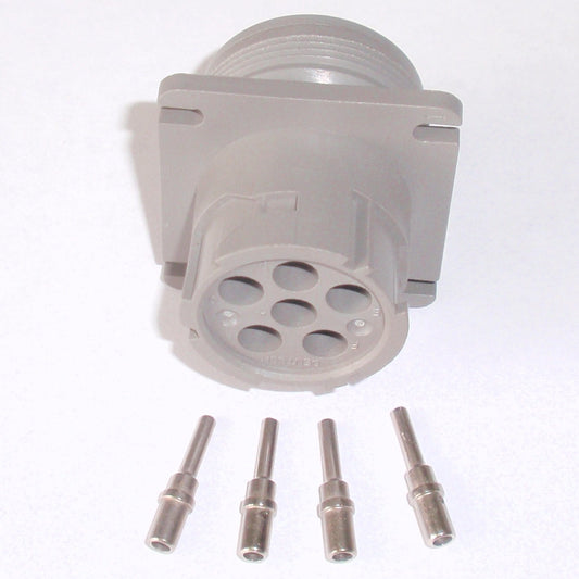 J1708 Male Vehicle Connector, 6-position