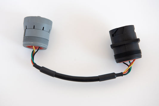 J1708 6-pin Female to 9-pin Male Adapter