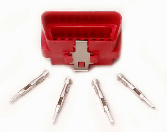 OBD2 Connector Shell, Clip, and 4 pins