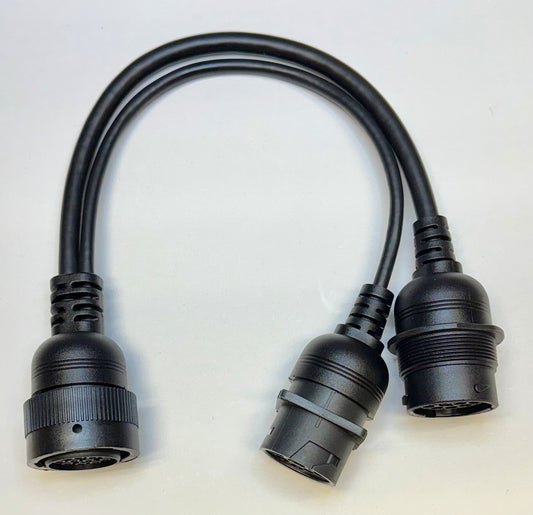 CAT Y Cable to CAT 14 and J1939 9-pin