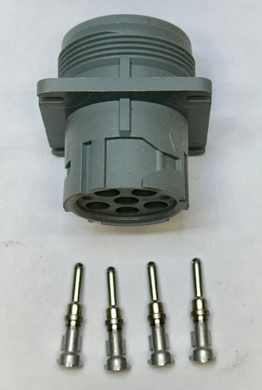 J1708 Male Vehicle Connector, with 4 pins