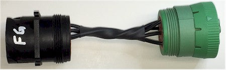 J1939 Type 2 Female F/G to J1939 Type 1 Male Adapter